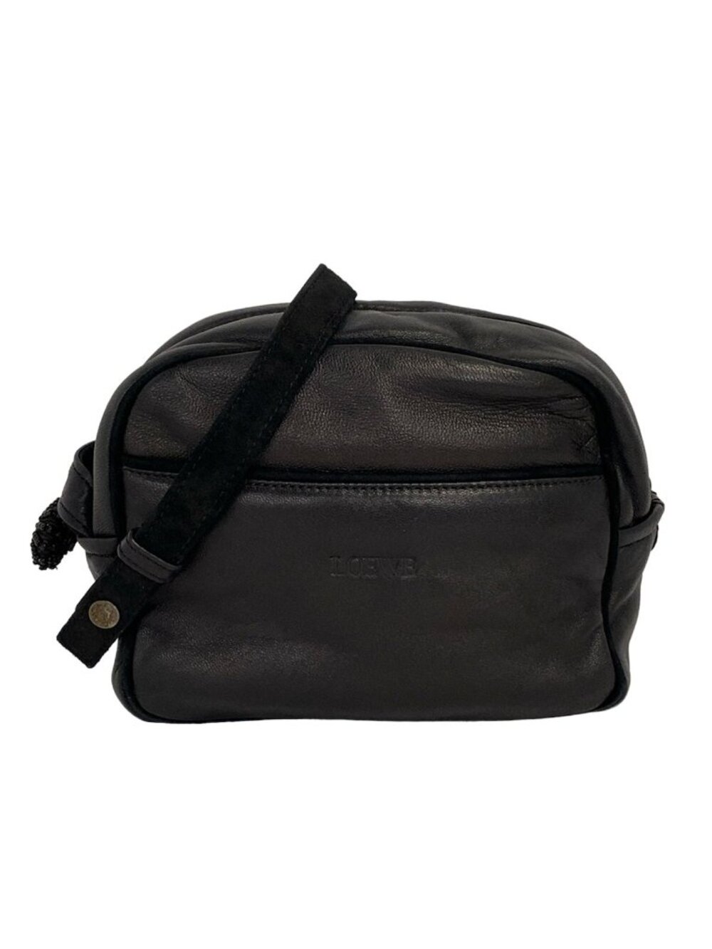 Loewe Shoulder Bag Black Leather